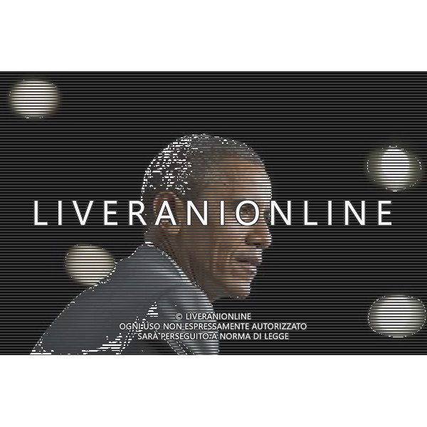 United States President Barack Obama speaks to employees at the Department of Housing and Urban Development on Thursday, July 31, 2014. AG ALDO LIVERANI SAS ONLY ITALY