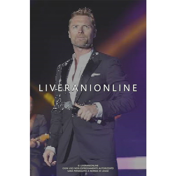Ronan Keating of Boyzone (Ronan Keating, Keith Duffy, Shane Lynch \' Mikey Graham) Performs Live On Stage During Epsom Live Music Nights At Epsom Downs Racecourse, Epsom, Surrey on Thursday 31 July 2014. ag aldo liverani sas only italy