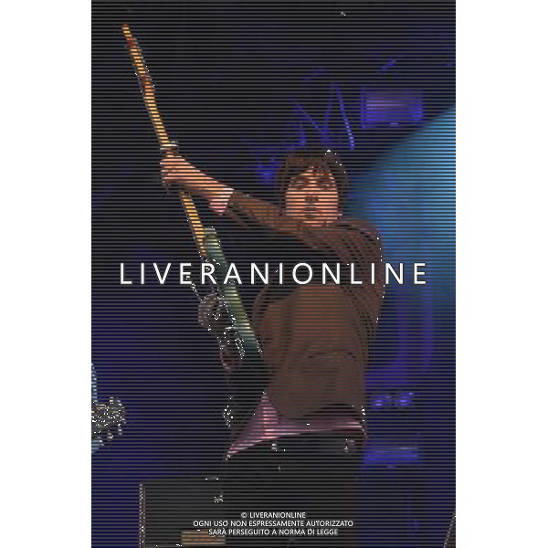 Johnny Marr performing on stage at Camp Bestival, at Lulworth Castle in Dorset, England. 1st August 2014, AG ALDO LIVERANI SAS ONLY ITALY