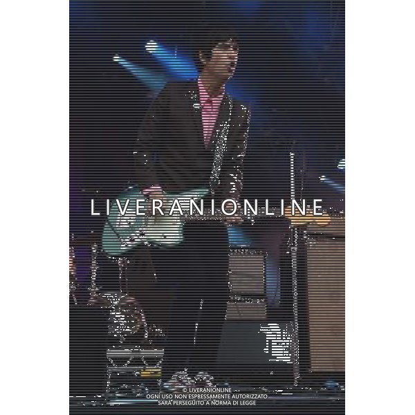 Johnny Marr performing on stage at Camp Bestival, at Lulworth Castle in Dorset, England. 1st August 2014, AG ALDO LIVERANI SAS ONLY ITALY