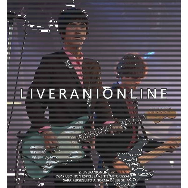 Johnny Marr performing on stage at Camp Bestival, at Lulworth Castle in Dorset, England. 1st August 2014, AG ALDO LIVERANI SAS ONLY ITALY