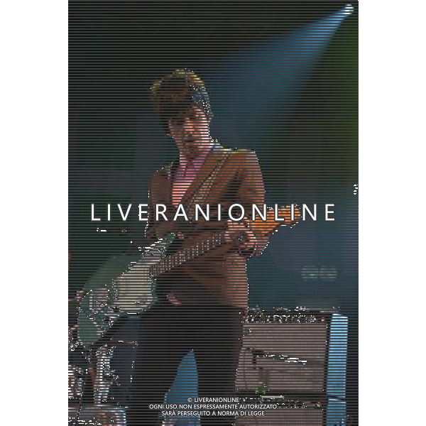 Johnny Marr performing on stage at Camp Bestival, at Lulworth Castle in Dorset, England. 1st August 2014, AG ALDO LIVERANI SAS ONLY ITALY