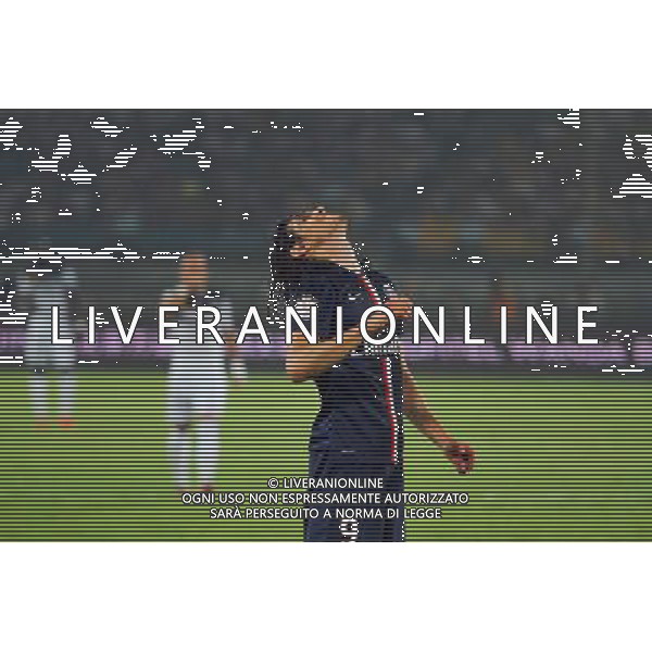 Edinson CAVANI - 02.08.2014 - Paris Saint Germain / Guingamp - Trophee des Champions - Pekin Photo : Landy Wang / Icon Sport - /Agenzia Aldo Liverani sas - ITALY ONLY - EDITORIAL USE ONLY