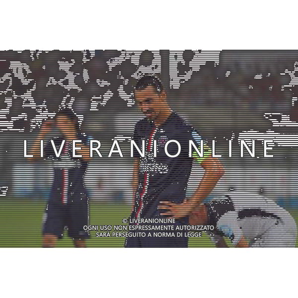 Zlatan IBRAHIMOVIC - 02.08.2014 - Paris Saint Germain / Guingamp - Trophee des Champions - Pekin Photo : Landy Wang / Icon Sport - /Agenzia Aldo Liverani sas - ITALY ONLY - EDITORIAL USE ONLY