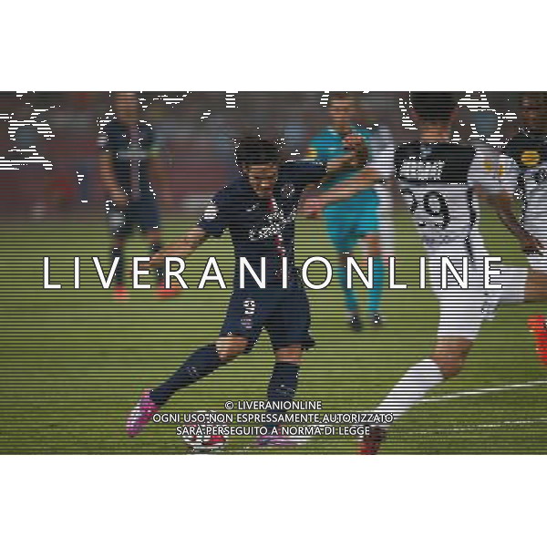 Edinson CAVANI - 02.08.2014 - Paris Saint Germain / Guingamp - Trophee des Champions - Pekin Photo : Landy Wang / Icon Sport AG ALDO LIVERANI SAS ONLY ITALY