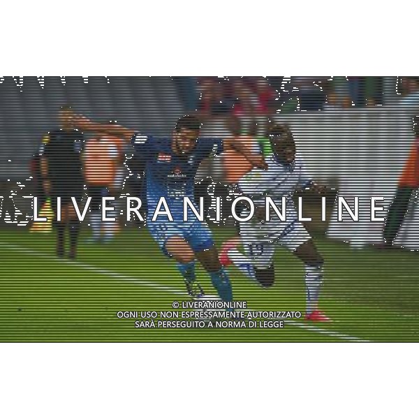 Issam CHEBAKE / Tafsir CHERIF - 01.08.2014 - Auxerre / Le Havre - 1e journee Ligue 2 Photo : Dave Winter / Icon Sport AG ALDO LIVERANI SAS ONLY ITALY *** Local Caption ***