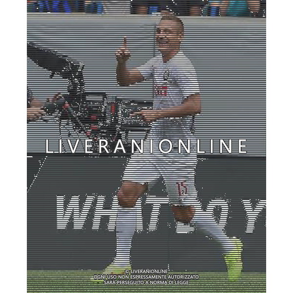 Guinnes International Champions Cup 2014 Philadelphia - 02.09.2014 Roma-Inter Nella Foto:vidic nemaja esulta /Ph.Vitez-Ag. Aldo Liverani