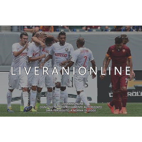 Guinnes International Champions Cup 2014 Philadelphia - 02.09.2014 Roma-Inter Nella Foto:vidic esulta /Ph.Vitez-Ag. Aldo Liverani