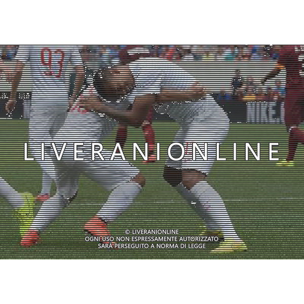 Guinnes International Champions Cup 2014 Philadelphia - 02.09.2014 Roma-Inter Nella Foto:nagatomo esulta stile sumo con guarin /Ph.Vitez-Ag. Aldo Liverani