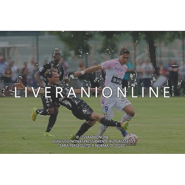 Sylvain MARCHAL / Gianni BRUNO - 02.08.2014 - Evian Thonon / Metz - Match Amical Photo : Jean Paul Thomas / Icon Sport AG ALDO LIVERANI SAS ONLY ITALY