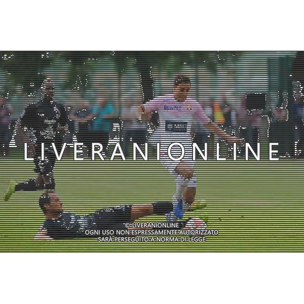 Sylvain MARCHAL / Gianni BRUNO - 02.08.2014 - Evian Thonon / Metz - Match Amical Photo : Jean Paul Thomas / Icon Sport AG ALDO LIVERANI SAS ONLY ITALY