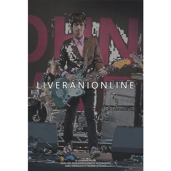 Johnny Marr on stage at Camp Bestival Lulworth Castle \' Park, East Lulworth, Wareham, Dorset 1st aug 2014 AG ALDO LIVERANI SAS ONLY ITALY