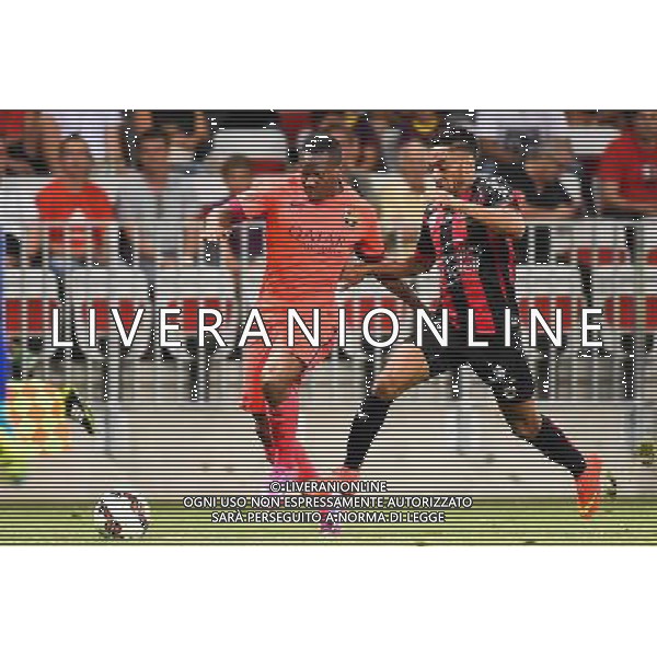 Adama TRAORE / Jordan AMAVI - 02.08.2014 - Nice / Barcelone - Match Amical Photo : Fred Porcu / Icon Sport AG ALDO LIVERANI SAS ONLY ITALY