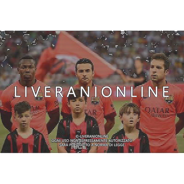 Adama TRAORE / Pedro RODRIGUEZ / Jordi ALBA - 02.08.2014 - Nice / Barcelone - Match Amical Photo : Fred Porcu / Icon Sport AG ALDO LIVERANI SAS ONLY ITALY