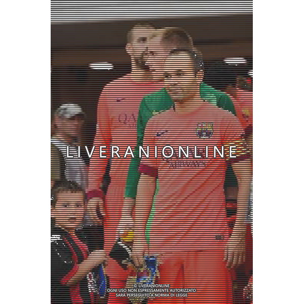 Andres INESTA - 02.08.2014 - Nice / Barcelone - Match Amical Photo : Fred Porcu / Icon Sport AG ALDO LIVERANI SAS ONLY ITALY