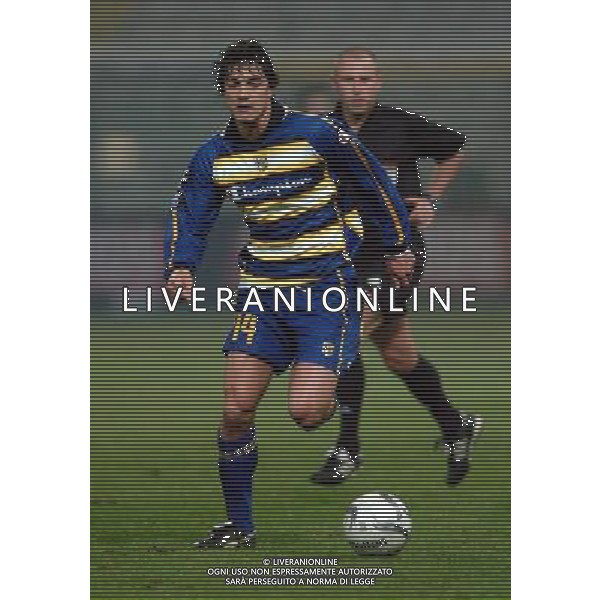 Parma 16/12/2004 coppa uefa 2004/05 parma-besiktas jk 3:2 nella foto contini matteo ph marco luzzani/ag aldo liverani s.a.s.