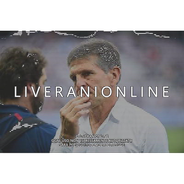 Claude PUEL - 02.08.2014 - Nice / Barcelone - Match Amical Photo : Fred Porcu / Icon Sport AG ALDO LIVERANI SAS ONLY ITALY