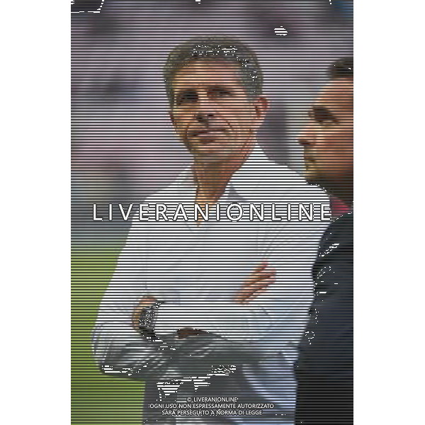 Claude PUEL - 02.08.2014 - Nice / Barcelone - Match Amical Photo : Fred Porcu / Icon Sport AG ALDO LIVERANI SAS ONLY ITALY