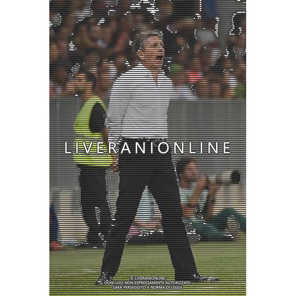 Claude PUEL - 02.08.2014 - Nice / Barcelone - Match Amical Photo : Fred Porcu / Icon Sport AG ALDO LIVERANI SAS ONLY ITALY