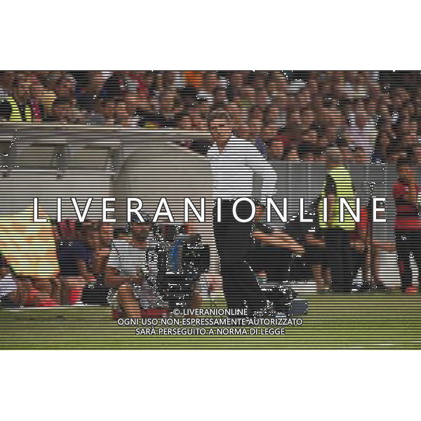 Claude PUEL - 02.08.2014 - Nice / Barcelone - Match Amical Photo : Fred Porcu / Icon Sport AG ALDO LIVERANI SAS ONLY ITALY