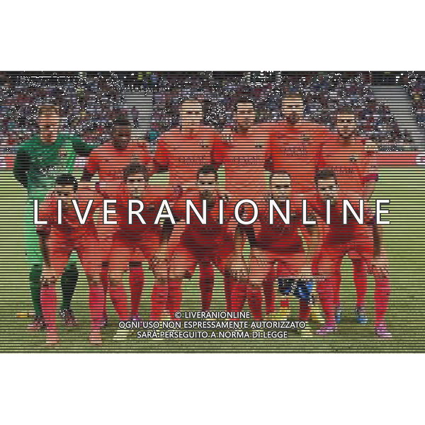 Equipe Barcelone - 02.08.2014 - Nice / Barcelone - Match Amical Photo : Fred Porcu / Icon Sport AG ALDO LIVERANI SAS ONLY ITALY