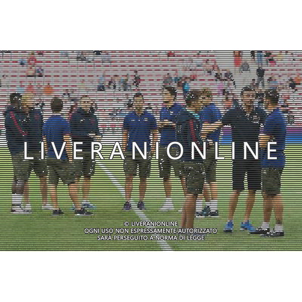 Groupe Barcelone - Luis ENRIQUE - 02.08.2014 - Nice / Barcelone - Match Amical Photo : Fred Porcu / Icon Sport AG ALDO LIVERANI SAS ONLY ITALY