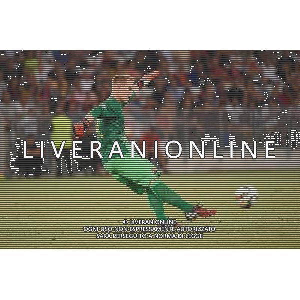 Marc Andre TER STEGEN - 02.08.2014 - Nice / Barcelone - Match Amical Photo : Fred Porcu / Icon Sport AG ALDO LIVERANI SAS ONLY ITALY