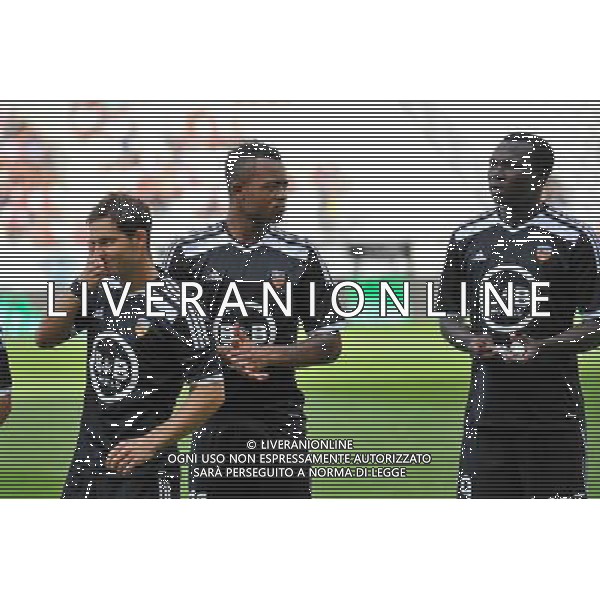 JORDAN AYEW / Vincent ABOUBAKAR - 02.08.2014 - Reims / Lorient - Match Amical Photo : Aurelien Meunier / Icon Sport AG ALDO LIVERANI SAS ONLY ITALY