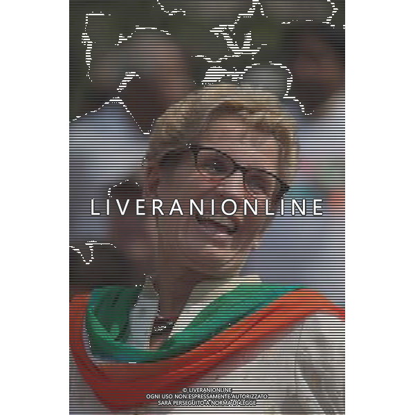 Toronto, Ontario, Canada. August 2, 2014 --- The Premier of Ontario KATHLEEN WYNNE attends the Panorama India Day celebrating the 68th anniversary of the independence of India. The celebrations took place in Toronto, Ontario, Canada. --- ©photoshot/Agenzia Aldo Liverani sas - ITALY ONLY - EDITORIAL USE ONLY - Il premier dell\'Ontario Kathleen Wynne durante i festeggiamenti del Panorama India Day che celebra il 68mo anniversario dell\'indipendenza dell\'India a Toronto, Canada 2 agosto 2014