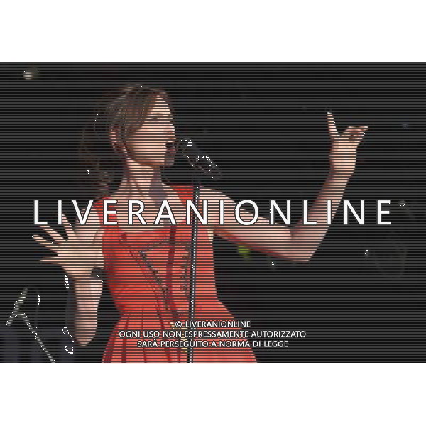 Sophie Ellis Bextor performing on stage at Camp Bestival, at Lulworth Castle in Dorset, England. 2nd August 2014 ©photoshot/Agenzia Aldo Liverani sas - ITALY ONLY - EDITORIAL USE ONLY