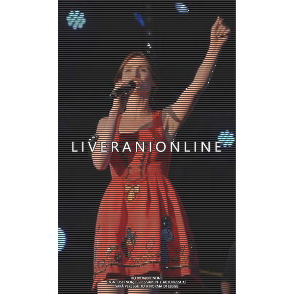 Sophie Ellis Bextor performing on stage at Camp Bestival, at Lulworth Castle in Dorset, England. 2nd August 2014 ©photoshot/Agenzia Aldo Liverani sas - ITALY ONLY - EDITORIAL USE ONLY