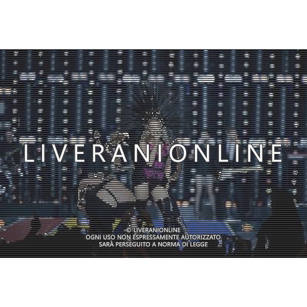 Kylie Minogue performs in the Closing Ceremony at Hampden Park to mark the end of the 20th Commomwealth Games in Glasgow. Closing Ceremony of the 20th Commonwealth Games, Glasgow, 03.08.14 ©PHOTOSHOT/Agenzia Aldo Liverani sas - ITALY ONLY - EDITORIAL USE ONLY