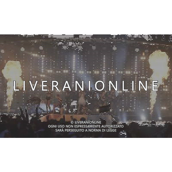 Kylie Minogue performs at the Closing Ceremony in Hampden Park to mark the end of the 20th Commomwealth Games in Glasgow. Closing Ceremony of the 20th Commonwealth Games, Glasgow, 03.08.14 ©PHOTOSHOT/Agenzia Aldo Liverani sas - ITALY ONLY - EDITORIAL USE ONLY