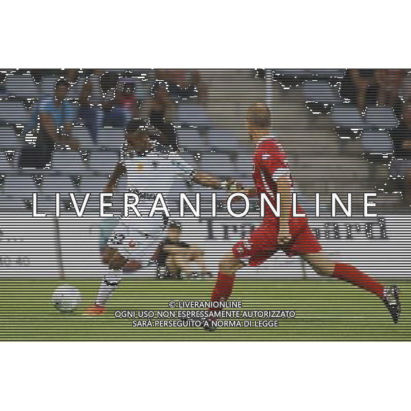 Jonathan KODJIA - 01.08.2014 - Nimes / Angers - 1e journee Ligue 2 Photo : Nicolas Guyonnet / Icon Sport /Agenzia Aldo Liverani sas - ITALY ONLY - EDITORIAL USE ONLY