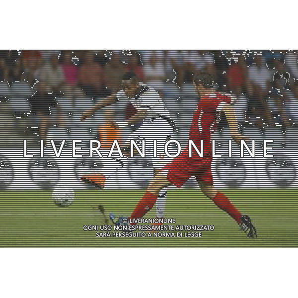 Jonathan KODJIA - 01.08.2014 - Nimes / Angers - 1e journee Ligue 2 Photo : Nicolas Guyonnet / Icon Sport /Agenzia Aldo Liverani sas - ITALY ONLY - EDITORIAL USE ONLY