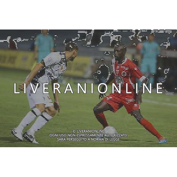 Mame Ousmane CISSOKHO - 01.08.2014 - Nimes / Angers - 1e journee Ligue 2 Photo : Nicolas Guyonnet / Icon Sport /Agenzia Aldo Liverani sas - ITALY ONLY - EDITORIAL USE ONLY