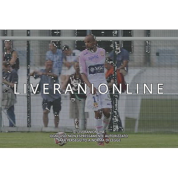 Aldo Angoula - 02.08.2014 - Evian Thonon / Metz - Match Amical Photo : Jean Paul Thomas / Icon Sport /Agenzia Aldo Liverani sas - ITALY ONLY - EDITORIAL USE ONLY