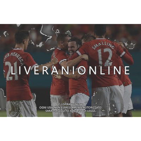 Guinnes International Champions Cup 2014 Finale Miami - 04.08.2014 Manchester United-Liverpool Nella Foto:mata esulta /Ph.Vitez-Ag. Aldo Liverani