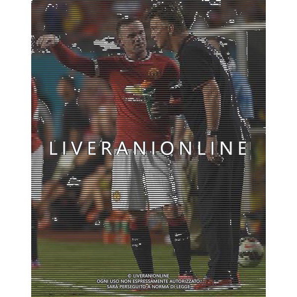 Guinnes International Champions Cup 2014 Finale Miami - 04.08.2014 Manchester United-Liverpool Nella Foto:van gaal rooney /Ph.Vitez-Ag. Aldo Liverani