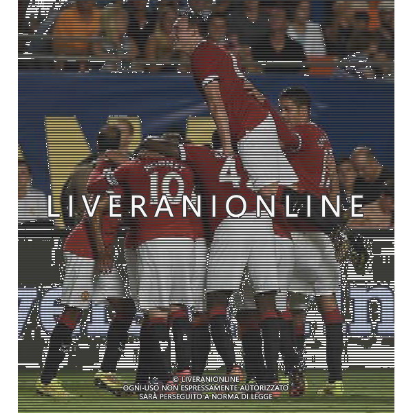Guinnes International Champions Cup 2014 Finale Miami - 04.08.2014 Manchester United-Liverpool Nella Foto:lingard esulta /Ph.Vitez-Ag. Aldo Liverani