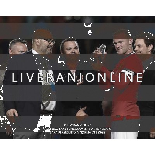 Guinnes International Champions Cup 2014 Finale Miami - 04.08.2014 Manchester United-Liverpool Nella Foto:rooney riceve il premio cme miglior giocatore /Ph.Vitez-Ag. Aldo Liverani