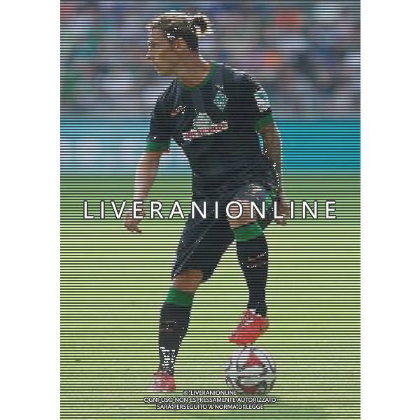 03.08.2014, Weserstadion, Bremen, GER, Testspiel, SV Werder Bremen vs FC Chelsea, im Bild Ludovic Obraniak (SV Werder Bremen #7) am Ball // during a friedly match between SV Werder Bremen and Chelsea FC at the Weserstadion in Bremen, Germany on 2014/08/03. EXPA Pictures © 2014, PhotoCredit: EXPA/ Andreas Gumz *****ATTENTION - OUT of GER***** AG ALDO LIVERANI SAS ONLY ITALY