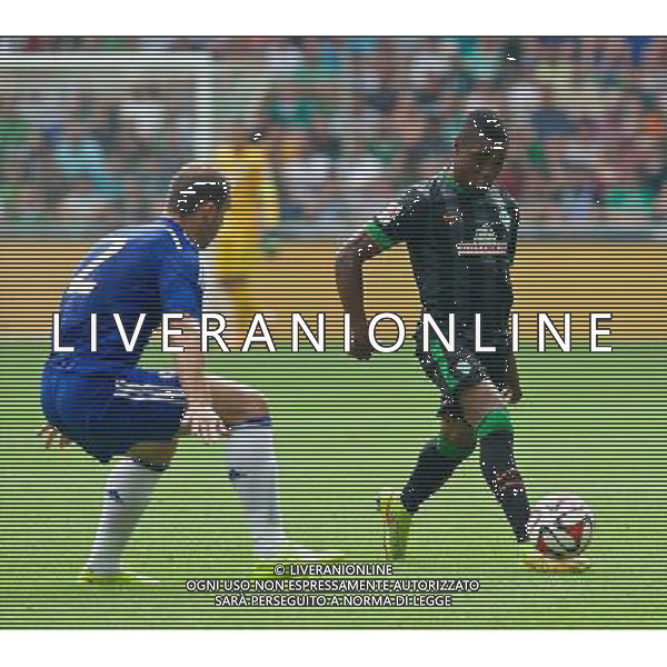 03.08.2014, Weserstadion, Bremen, GER, Testspiel, SV Werder Bremen vs FC Chelsea, im Bild Cedrick Makiadi (SV Werder Bremen #6) am Ball // during a friedly match between SV Werder Bremen and Chelsea FC at the Weserstadion in Bremen, Germany on 2014/08/03. EXPA Pictures © 2014, PhotoCredit: EXPA/ Andreas Gumz *****ATTENTION - OUT of GER***** AG ALDO LIVERANI SAS ONLY ITALY