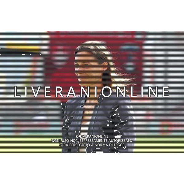 Corinne Diacre - 04.08.2014 - Brest / Clermont - 1er journee de Ligue 2 Photo : Maxime Kerriou / Icon Sport AG ALDO LIVERANI SAS ONLY ITALY