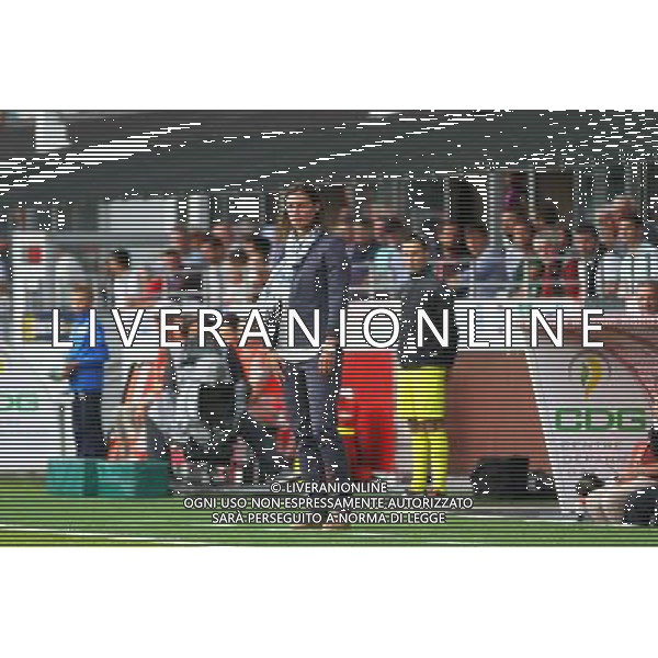 Corinne Diacre - 04.08.2014 - Brest / Clermont - 1er journee de Ligue 2 Photo : Maxime Kerriou / Icon Sport AG ALDO LIVERANI SAS ONLY ITALY