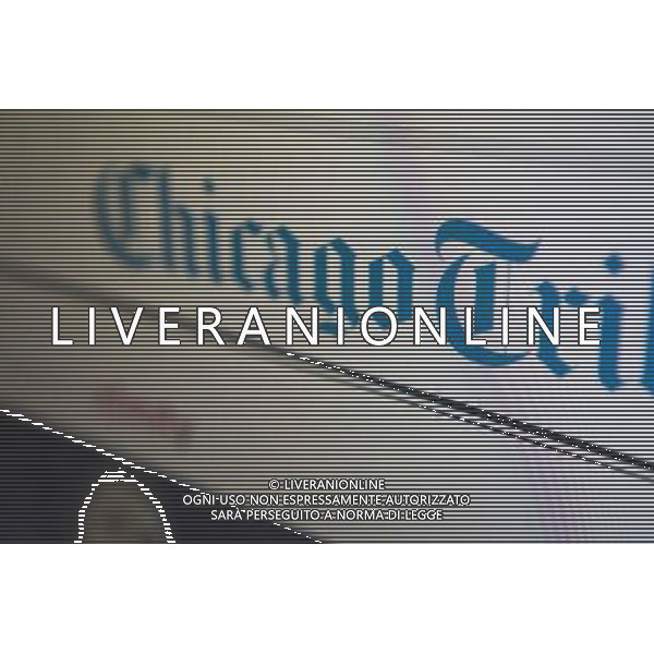 The newly designed website of the Chicago Tribune is seen on a computer screen on Tuesday, August 5, 2014. The Tribune Company has spun off its print publications including the Los Angeles Times, the Chicago Tribune and eight other publications. The new company started trading today on the New York Stock Exchange and it has been rebranded Tribune Publishing. Tribune Publishing expects to invest heavily the digital platform, particularly mobile. ¬ Richard B. Levine) ©PHOTOSHOT/Agenzia Aldo Liverani sas - ITALY ONLY - EDITORIAL USE ONLY - La Societa\' Tribune ha scorporato le sue pubblicazioni di stampa, tra cui il Los Angeles Times, il Chicago Tribune e otto altre pubblicazioni. La nuova societa\' ha iniziato la negoziazione sul New York Stock Exchange ed e\' stato rinominato Tribune Publishing
