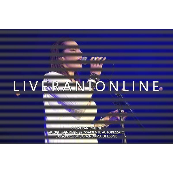 British Singer-songwriter Deliah (born Paloma Ayana Stoecker) performs at Union Chapel, London, England, UK on Tuesday 5th August 2014, the first date on her #NoFilter Tour. ©PHOTOSHOT/Agenzia Aldo Liverani sas - ITALY ONLY - EDITORIAL USE ONLY