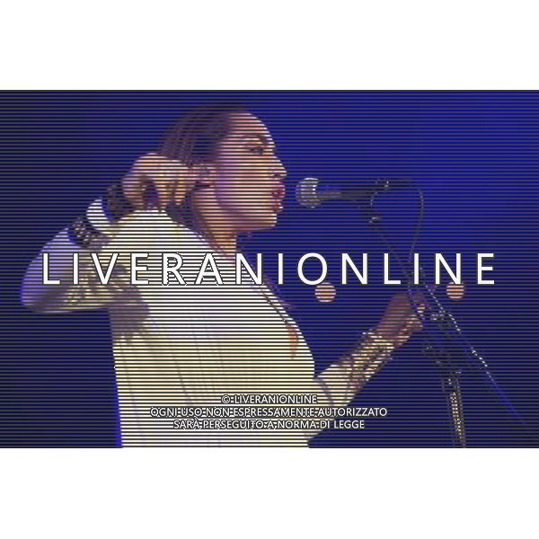 British Singer-songwriter Deliah (born Paloma Ayana Stoecker) performs at Union Chapel, London, England, UK on Tuesday 5th August 2014, the first date on her #NoFilter Tour. ©PHOTOSHOT/Agenzia Aldo Liverani sas - ITALY ONLY - EDITORIAL USE ONLY