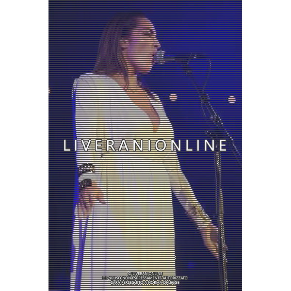 British Singer-songwriter Deliah (born Paloma Ayana Stoecker) performs at Union Chapel, London, England, UK on Tuesday 5th August 2014, the first date on her #NoFilter Tour. ©PHOTOSHOT/Agenzia Aldo Liverani sas - ITALY ONLY - EDITORIAL USE ONLY