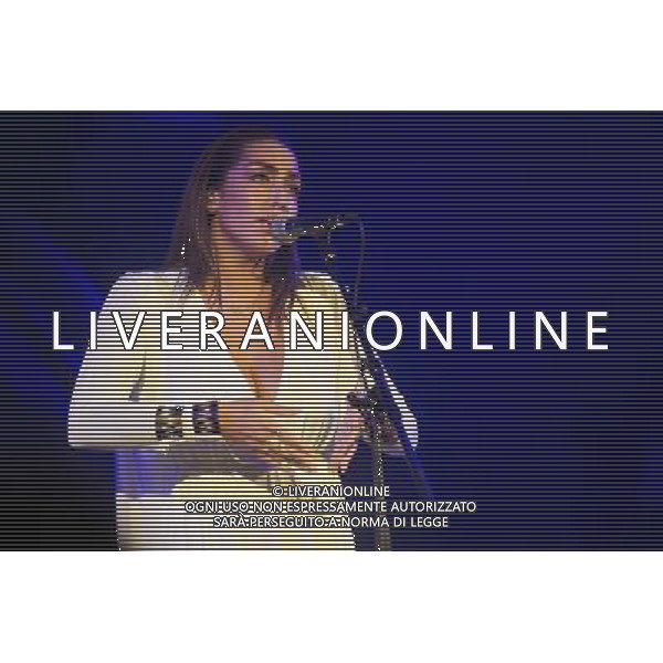 British Singer-songwriter Deliah (born Paloma Ayana Stoecker) performs at Union Chapel, London, England, UK on Tuesday 5th August 2014, the first date on her #NoFilter Tour. ©PHOTOSHOT/Agenzia Aldo Liverani sas - ITALY ONLY - EDITORIAL USE ONLY